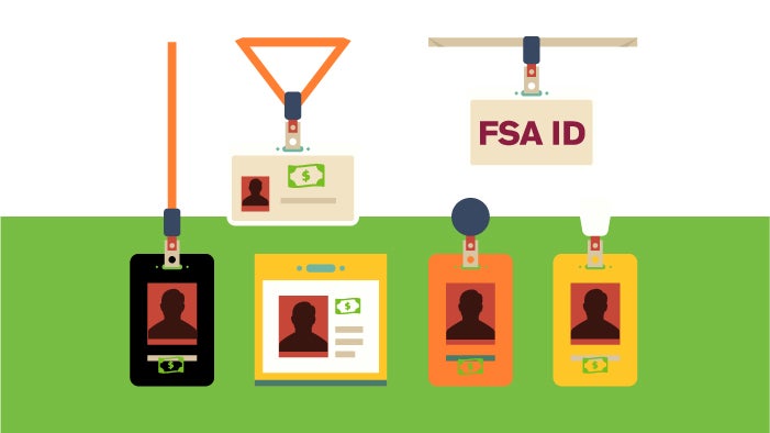 FSA ID email cover graphic